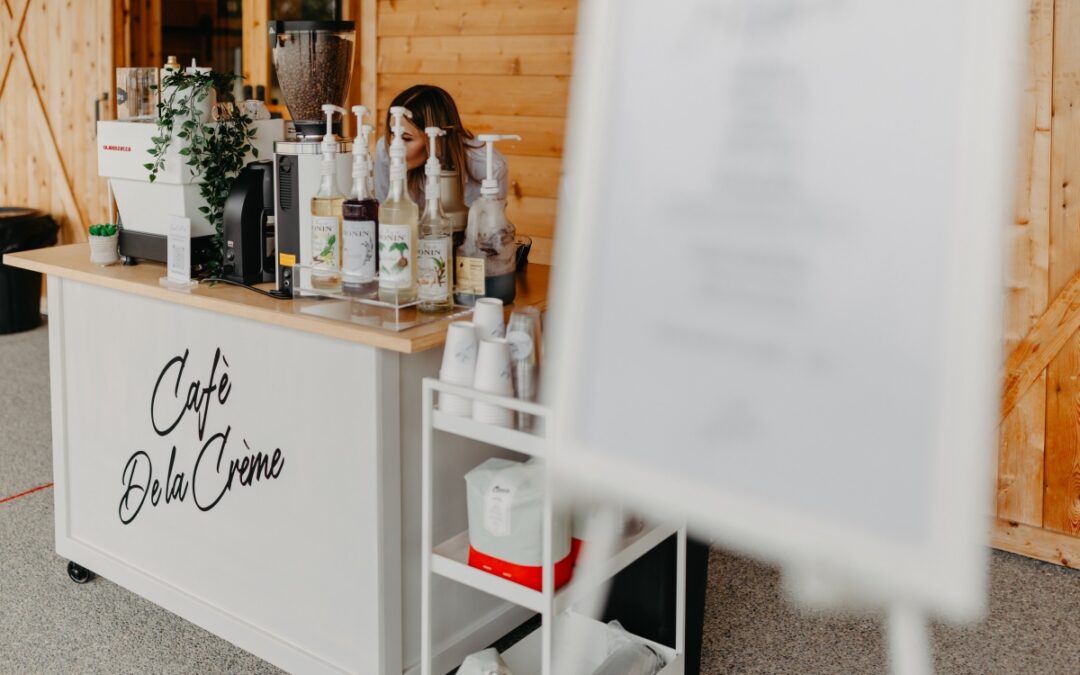 8 Ways to Make Your Wedding Coffee Cart Stand Out