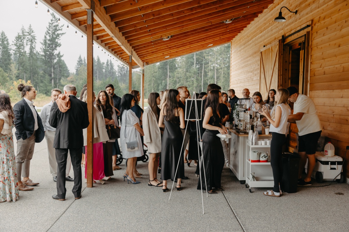 coffee cart placement